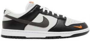 Nízke tenisky Nike  Dunk Low Black Total Orange Mini Swoosh