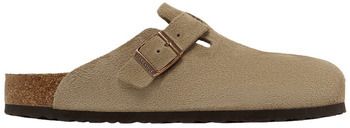 Sandále BIRKENSTOCK  Boston Soft Footbed Suede Taupe