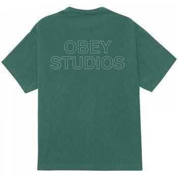 Tričká s krátkym rukávom Obey  studios outline