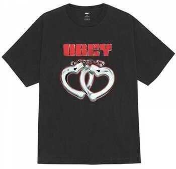 Tričká s krátkym rukávom Obey  cuffs