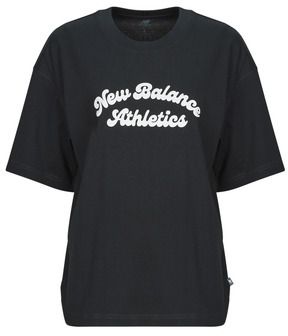 Tričká s krátkym rukávom New Balance  LINEAR HERITAGE OVERSIZED T-SHIRT