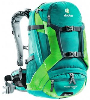 Ruksaky a batohy Deuter  Trans Alpine 25 32203-3214 Petrol Kiwi