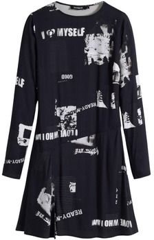 Krátke šaty Desigual  VEST_NEWSCORTO 25WWVW29