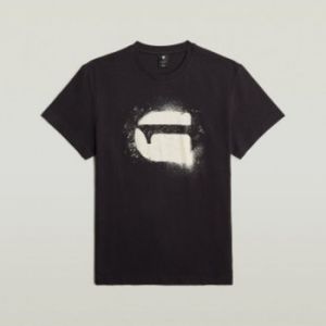 Tričká s krátkym rukávom G-Star Raw  D26833 D101 SPRAY G LOGO R T
