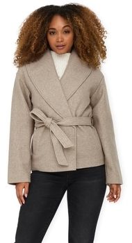 Kabáty Only  Noos Augusta Life Short Jacket - Fungi