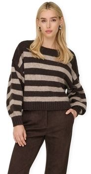 Svetre Only  Aya Life Knit - Seal Brown/Fungi