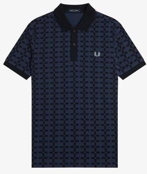 Polokošele s krátkym rukávom Fred Perry  JACQUARD PRINT POLO SHIRT