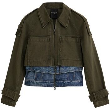 Džínsové bundy Desigual  CHAQ_TROPEZ 25WWEW54