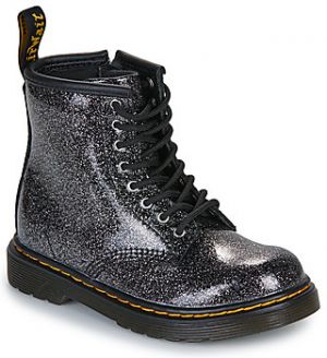 Polokozačky Dr. Martens  1460 T Black Silver Nebula Glitter