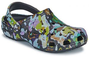 Nazuvky Crocs  Classic Painted Floral Clog