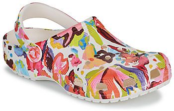 Nazuvky Crocs  Classic Painted Floral Clog