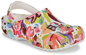 Nazuvky Crocs  Classic Painted Floral Clog