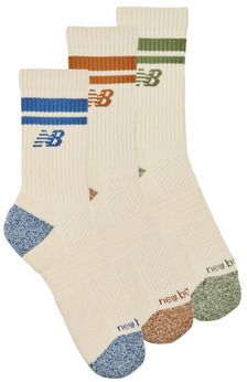 Športové ponožky New Balance  ACTIVE LIFESTYLE STRIPED CREW SOCKS 3 PACKS