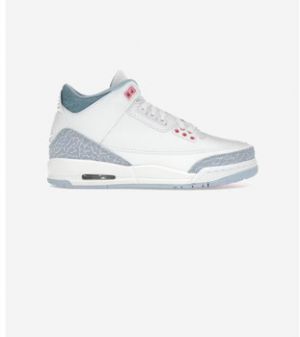 Nízke tenisky Nike  Jordan 3 Retro White Cobalt Bliss (GS)
