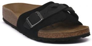 Šľapky BIRKENSTOCK  OITA BLACK LEA CALZ S