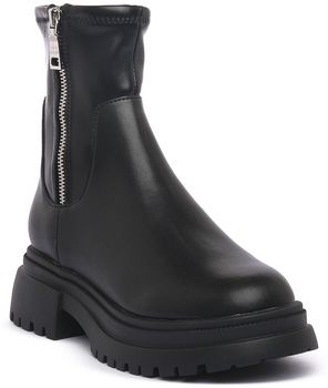 Polokozačky Steve Madden  BLK ROADMAP