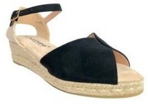 Espadrilky Amarpies  Sandalia señora  28503 acx negro