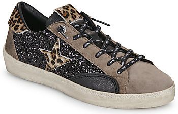 Nízke tenisky Cetti  C-1342-SRA-INV26-ANTE-GLITTER-NEGRO