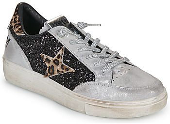 Nízke tenisky Cetti  C-1400-SRA-EXP-INV26-SATURNO-GLITTER-SILVER