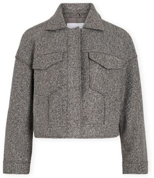 Kabáty Vila  Franca Jacket - Medium Grey Melange