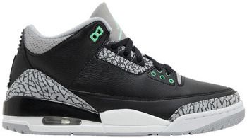 Nízke tenisky Nike  Jordan 3 Retro Green Glow