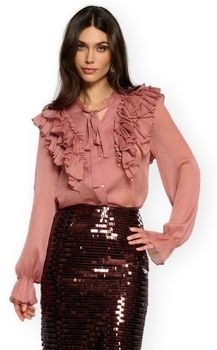 Blúzka Minueto  Ninetta Shirt - Dark Pink