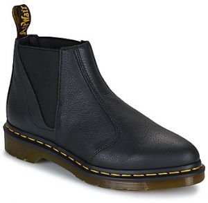 Polokozačky Dr. Martens  Bianca II Chelsea Boot Black Virginia