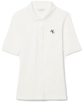 Polokošele s krátkym rukávom Lacoste  RIBBED COLLAR SHIRT