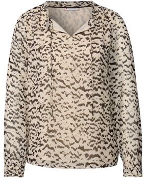 Blúzka Street One  Chiffon tunic blouse w smok cuff 345980