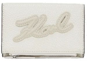 Malé peňaženky Karl Lagerfeld  K SKUARE SM BF WALLET GRAI