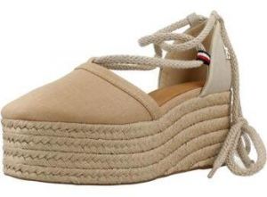 Espadrilky Tommy Hilfiger  CLOSED TOE LINEN FLATFOR