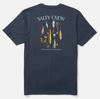 Tričká s krátkym rukávom Salty Crew  Lure gear classic ss tee