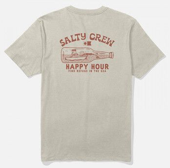 Tričká s krátkym rukávom Salty Crew  Bottle rocket ss tee