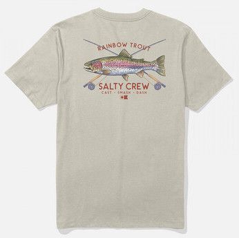 Tričká s krátkym rukávom Salty Crew  Trout mount vintage ss tee