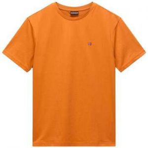 Tričká s krátkym rukávom Napapijri  Salis Sum T-Shirt Orange Pumpkin
