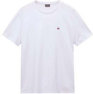 Tričká s krátkym rukávom Napapijri  Salis Sum T-Shirt White