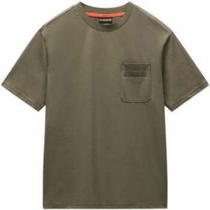 Tričká s krátkym rukávom Napapijri  Fanes Pocket T-Shirt Tea Leaf