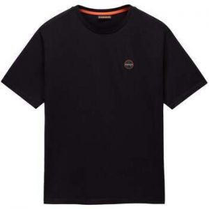 Tričká s krátkym rukávom Napapijri  S Badge T-Shirt Black