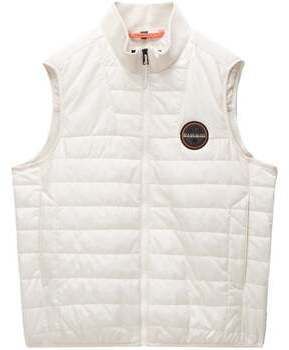Vesty bez rukávov/Cardigany Napapijri  Tosa Vest Gilet Off White Beige