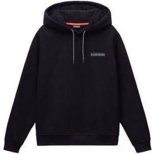 Mikiny Napapijri  Back Graphic Hoodie Black