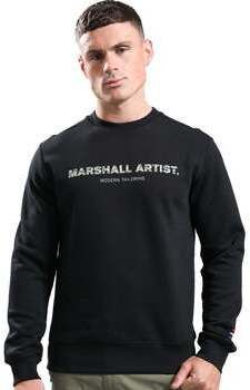 Mikiny Marshall Artist  Resurrection Crew Neck Sweatshirt Black
