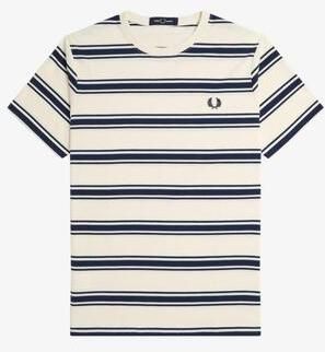Tričká s krátkym rukávom Fred Perry  FINE STRIPE T-SHIRT
