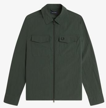 Košele s dlhým rukávom Fred Perry  ZIP OVERSHIRT