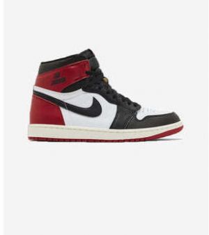 Členkové tenisky Nike  Jordan 1 Retro High OG Black Toe Reimagined