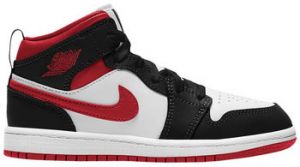 Členkové tenisky Nike  Jordan 1 Mid Gym Red Black White (PS)