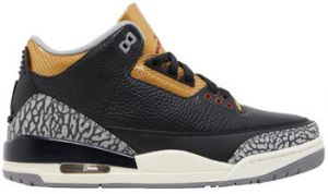 Nízke tenisky Nike  Jordan 3 Retro Black Cement Gold (Women's)