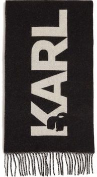 Šále/Štóle/Šatky Karl Lagerfeld  K ESSENTIAL JKRD WOVEN SCARF