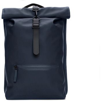 Ruksaky a batohy Rains  NAVY ROLTOP RUCKSACK