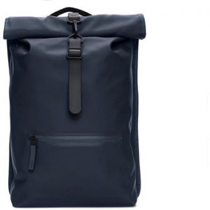 Ruksaky a batohy Rains  NAVY ROLTOP RUCKSACK