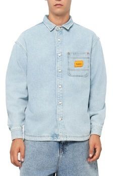 Košele s dlhým rukávom Replay  DENIM SHIRT